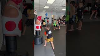 Kids Muay Thai warm up [upl. by Abocaj275]