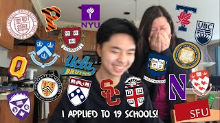 QUICK COLLEGE DECISION REACTIONS Ivies  UCs [upl. by Lichtenfeld]