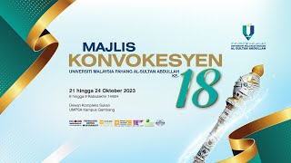 MAJLIS KONVOKESYEN UMPSA KALI KE18 SESI 5amp6 [upl. by Enois500]