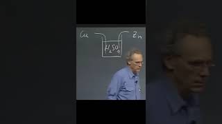 Walter Lewin explains how an acid battery works [upl. by Haeli]