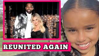 Khloe Kardashian Kids EXCITED as she Got Back Together With Ex Cheating Boyfriend Tristan Thompson [upl. by Ebony]