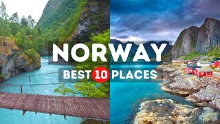 Amazing Places to visit in Norway  Travel Video [upl. by Guilbert273]