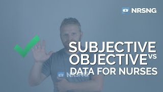 Subjective vs Objective Data for Nurses in 2 Minutes 🏥🤓 [upl. by Elyssa62]