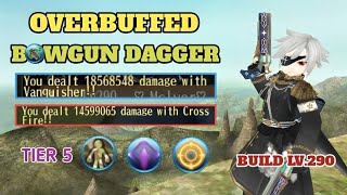 Toram Online  Overbuffed Bowgun Dagger With New Tier 5 Hunter Skills Explained amp Build Lv290 [upl. by Waddle678]