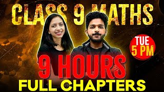 Class 9 Maths Public Exam  Full Chapters  Exam Winner [upl. by Noffets276]