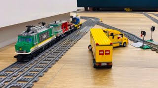 Lego city cargo train 60198 [upl. by Ellinger898]