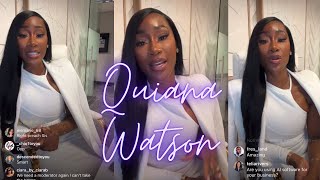 QUIANA WATSON  LETS SET THE RECORD STRAIGHT [upl. by Ahseym]