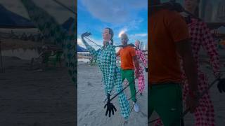 Guayando en la playa de Cartagena Colombia 🇨🇴… viral fy fyp arte trend tendencia tiktok [upl. by Caputto]