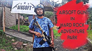 AirSoft Fake Gun in Hard Rock Adventure Park Sadar Hills Kukiland  Airsoftgun toysgun [upl. by Brent349]