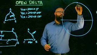 Open Delta Voltages [upl. by Ardnovahs]