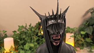 Mouth of Sauron Bust Sideshow Weta Review [upl. by Enitsuga171]