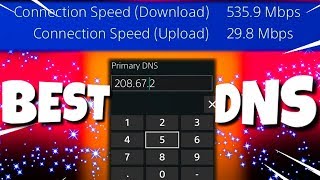 The Best DNS Server for PS4 Best Speeds [upl. by Florentia]