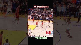 When Kuminga Dominates to Rockets nba warriors Basketball kuminga [upl. by Naujat]