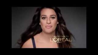 Lea Michele in LOreal Paris TV Commercial Ad [upl. by Kort]