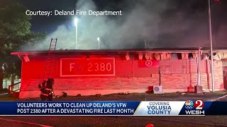 DeLand VFW to hold fundraiser after devastating fire [upl. by Harutak]