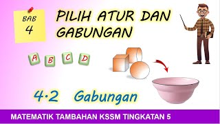 Video 05 Matematik Tambahan KSSM Tingkatan 5 Bab 4 Gabungan [upl. by Georgie852]