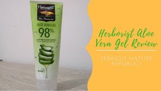 Cara Mengatasi Kulit Kering  Herborist Aloe Vera Gel Review [upl. by Aysan]