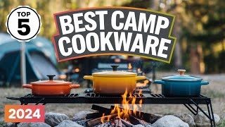 The 5 Best Camp Cookware Set Review In 2024 [upl. by Rohpotsirhc]