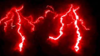 Intense Red Thunderstorm Flashing Lightning 10 Hours 4K Long Screensaver  Wallpaper  Background [upl. by Nnylaehs891]