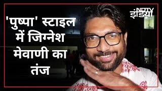 झुकेगा नहीं जमानत मिलने के बाद Pushpa की Style में बोले Gujarat MLA Jignesh Mevani [upl. by Portland]