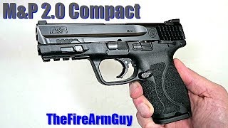 SampW MampP 20 Compact 9mm Review  TheFireArmGuy [upl. by Juieta]