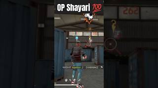 shayari 😈😈Free Fire Shayari  Best Free Fire Attitude Shayari 👹🤟 FF Shayari Status🔥🔥  shorts 💯 [upl. by Notrub]