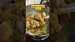 Andhra chicken curry music food cook chicken chickenrecipe andhrachickencurry foodcook food [upl. by Tsan]