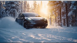 Tesla Model Y Winter Tire amp Wheel DIY Install  Which tires are the best for winter driving [upl. by Arihsa]