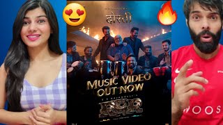 Dosti Music Video  RRR  Amit Trivedi MM Kreem  NTR Ram Charan Ajay Devgn  Dosti Rrr Reaction [upl. by Notrab]