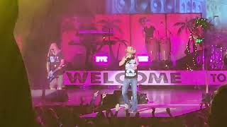 Bret Michaels Unskinny Bop Clip 8324 Ameris Bank Ampitheatre Alpharetta Ga [upl. by Sivehc]