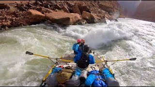 Grand Canyon Rafting in 4K 60fps  Major Rapids  Winter 2019 [upl. by O'Toole]