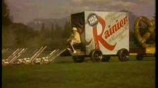 Rainier Beer  Cold Pack Days  Lawnmower Team [upl. by Kacy98]