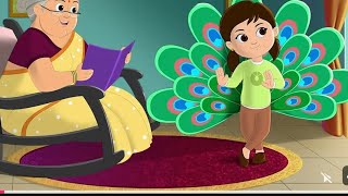 Nani Teri Morni Ko Mor Le Gaye  Popular Songs  Hindi Kids Song  Animation Video  Cartoon Video [upl. by Ytsirhk829]