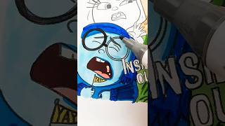 UnDrawing all Inside Out 2 emotions doodlewithme insideout2 [upl. by Bradwell]