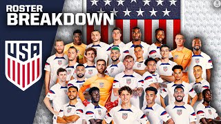 2022 World Cup USMNT Roster BREAKDOWN  Prospects of ADVANCING amp MORE  CBS Sports HQ [upl. by Eirojram]