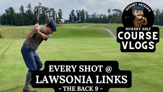 Lawsonia Links with Hickory Golf Clubs Part 2  Course Vlog 17 [upl. by Harold]