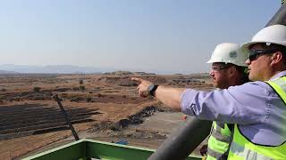 360degree view of construction at Thaba JV in the Limpopo Province of South Africa [upl. by Svoboda]