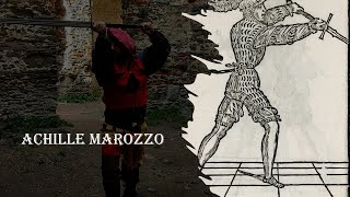 Achille Marozzos Greatsword Primo Assalto Solo Drill part1 [upl. by Naihs]