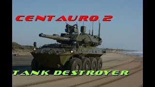 Centauro 2 II MGS 120105 8x8 antitank wheeled armoured vehicle [upl. by Ranzini]