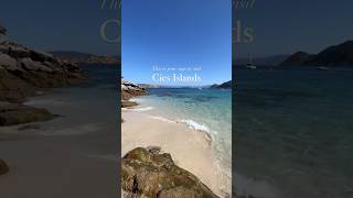 This is your sign to visit Cíes Islands  Galicia Spain [upl. by Gundry]