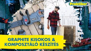 Graphite kisokos amp komposztáló készítés♻️  Praktippek  Praktiker Magyarország [upl. by Aduhey]