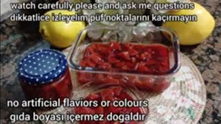 YemekAyva Reçeli Quince Jam [upl. by Three355]