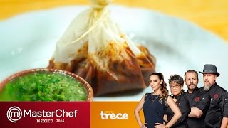 Mixiotes de filete de res  Recetas de MasterChef México 2016 [upl. by Riggs]