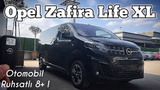 Opel Zafira Lİfe XL 81 Otomobil Ruhsatlı [upl. by Octavius]