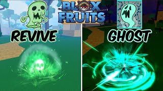 New Ghost Fruit Vs Old Revive Fruit Blox fruits [upl. by Ralyat331]