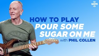 Phil Collen Teaches How to Play quotPour Some Sugar On Mequot on Guitar [upl. by Naara904]