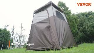 VEVOR Camping Shower Tent  Ultimate Privacy amp Comfort Outdoors [upl. by Aerdnaed]