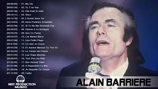 Alain Barrière Best of 2018  Alain Barriere Les Plus Belles Chanson  Meilleure playlist 2018 [upl. by Newcomer]