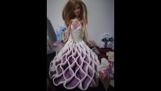 Vestito Barbie SECONDA PARTE [upl. by Bora562]