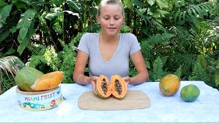 How to Tell When a Papaya is Ripe  buying the BEST ones [upl. by Noeled588]